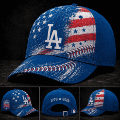 Los Angeles Dodgers 250 Years Of Freedom Exclusive Baseball Cap