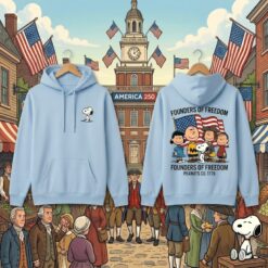 America 250 x Snoopy Patriotic Hoodie