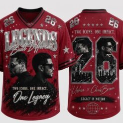 Usher Raymond and Chris Brown RNB Tour 2026 Shirt, Retro Concert T-Shirt, Music Fan Gift D10