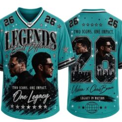 Usher Raymond and Chris Brown RNB Tour 2026 Shirt, Retro Concert T-Shirt, Music Fan Gift D4