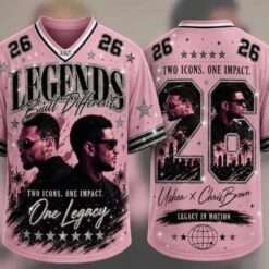 Usher Raymond and Chris Brown RNB Tour 2026 Shirt, Retro Concert T-Shirt, Music Fan Gift D3