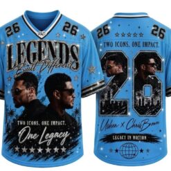 Usher Raymond and Chris Brown RNB Tour 2026 Shirt, Retro Concert T-Shirt, Music Fan Gift D2