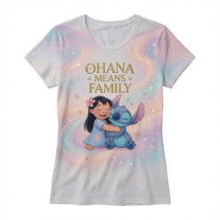 Ohana Means Family Stitch T-Shirt D1