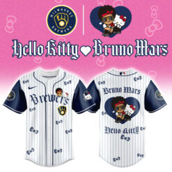 Milwaukee Brewers x BRUNO MARS x HELLO KITTY Jersey | Jogger | Cap
