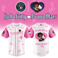 Milwaukee Brewers x BRUNO MARS x HELLO KITTY Jersey | Jogger | Cap