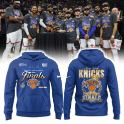 New York Knicks 2026 Eastern Conference Champions Locker Room Limited Edition Hoodie| Cap | Joggers V2