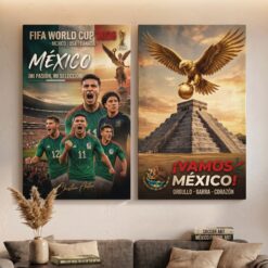 🏆 MÉXICO: THE LEGACY & GLORY DIPTYCH CANVAS SET 🇲🇽⚽🔥
