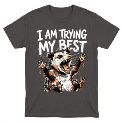 Funny Cartoon Animal Graphic T-Shirt