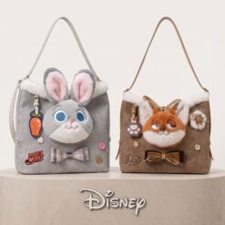 Disney Zootopia 3D Plush Character Crossbody Handbag