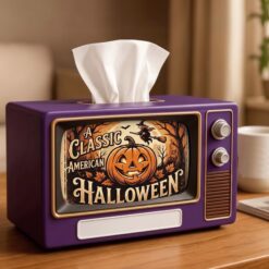 Retro TV Tissue Box Covers