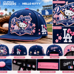 Dodgers x Hello Kitty City Series Snapback D2